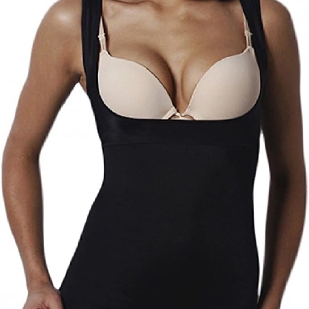 Nancy Ganz Wyob Shaping Cami Camisole Tank Top Shapewear Size LARGE in Nude